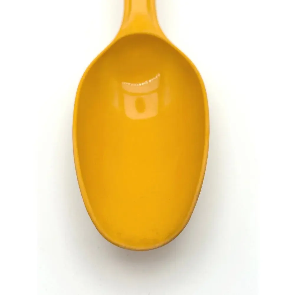 Vintage Yellow Nylon Serving Spoon Hutzler Lopol 11
